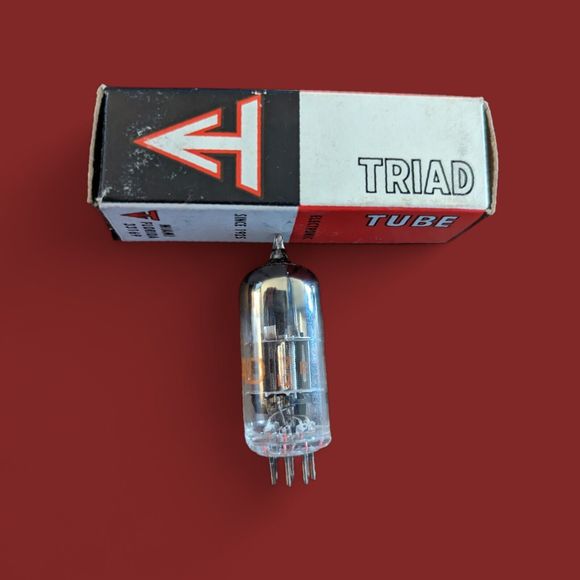 Triad 6CB6 ECF6 Electronic Vacuum Tube New Old Stock Vintage Radio Ham TV Stereo - Picture 1 of 6